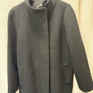 J. Crew Black Women's Car Coat